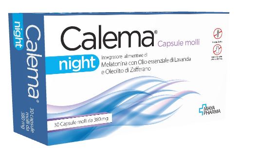 CALEMA NIGHT 30 CAPSULE MOLLI - Antica Farmacia Ferrari