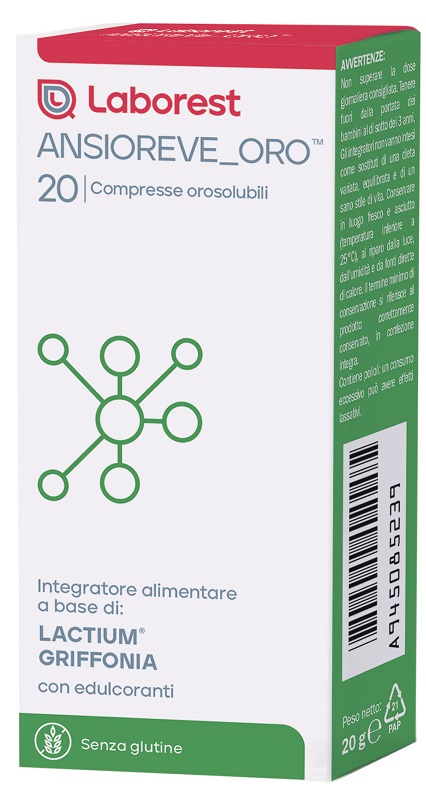 ANSIOREVE ORO 20 COMPRESSE - Antica Farmacia Ferrari
