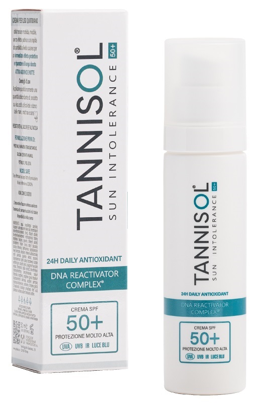 TANNISOL CREMA SPF50+ SUN INTOLERANCE 50 ML - Antica Farmacia Ferrari