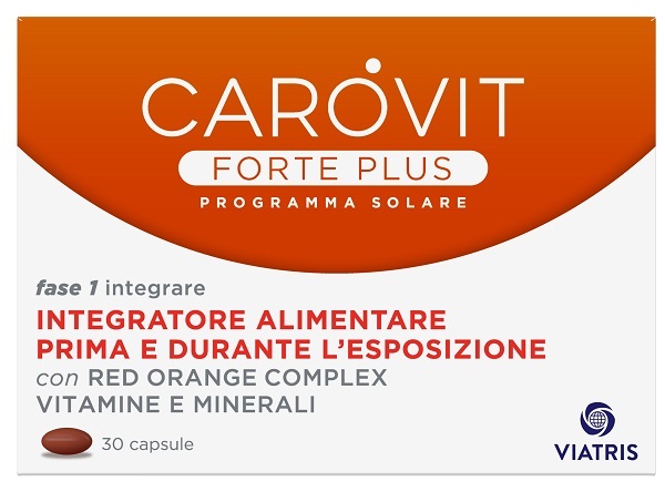 CAROVIT FORTE PLUS PROGRAMMA SOLARE 30 CAPSULE BL - Antica Farmacia Ferrari