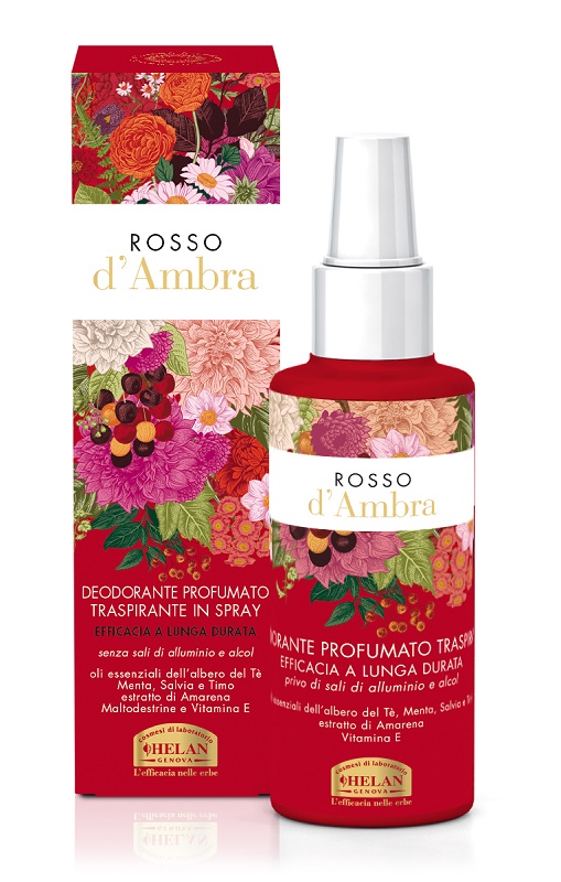 ROSSO D'AMBRA DEODORANTE PROFUMATO SPRAY - Antica Farmacia Ferrari