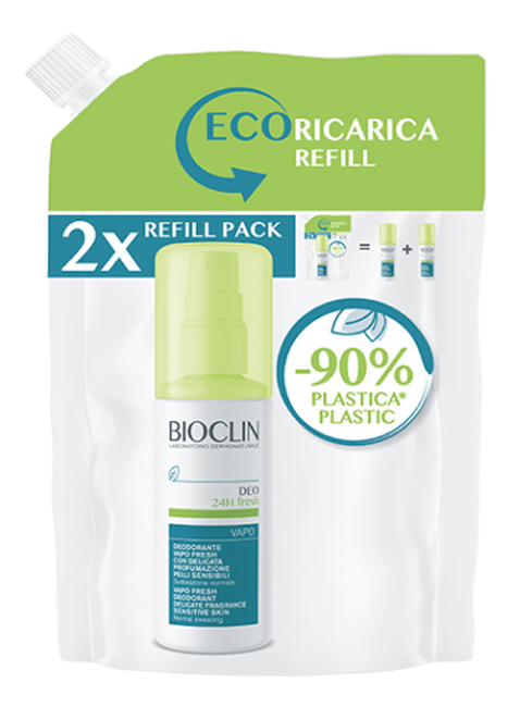 BIOCLIN DEO 24H FRESH VAPO RICARICA 200 ML - Antica Farmacia Ferrari