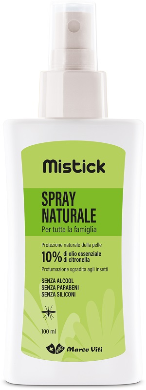 MISTICK ANTIZANZARA NATURALE 100 ML - Antica Farmacia Ferrari