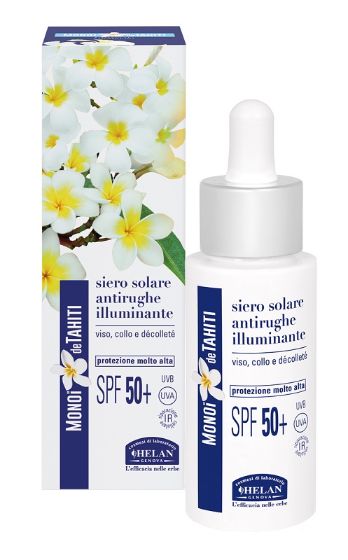 MONOI DE TAHITI MITI SIERO SOLARE ILLUMINANTE ANTIRUGHE SPF50+ 30 ML - Antica Farmacia Ferrari