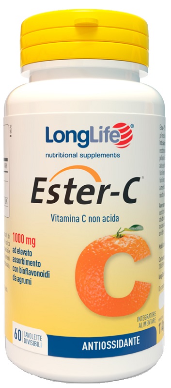 LONGLIFE ESTER C 1000MG 60 TAVOLETTE - Antica Farmacia Ferrari