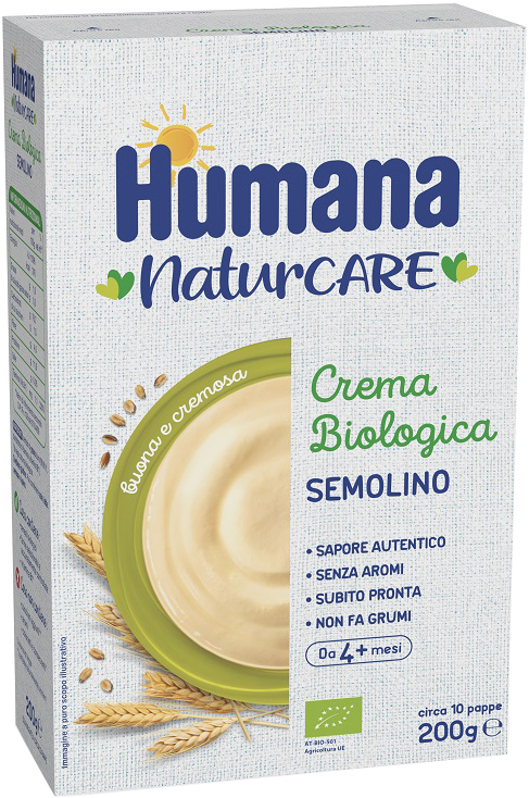 HUMANA CREMA BIOLOGICA SEMOLINO 200 G - Antica Farmacia Ferrari