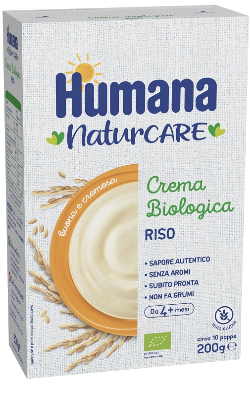 HUMANA CREMA DI RISO BIOLOGICO 200 G - Antica Farmacia Ferrari