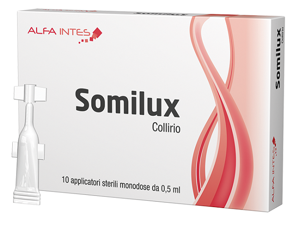 SOMILUX COLLIRIO 10 APPLICATORI STERILI MONODOSE DA 0,5 ML - Antica Farmacia Ferrari