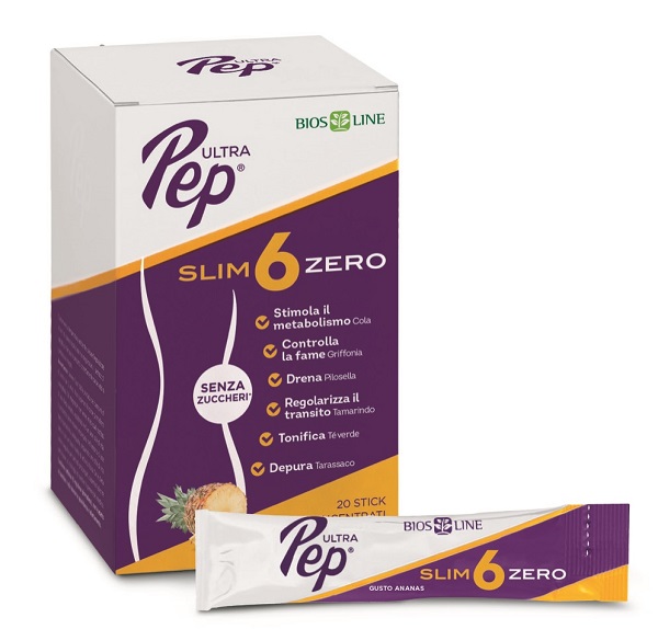 ULTRA PEP SLIM 6 ZERO ANANAS 20 STICK - Antica Farmacia Ferrari