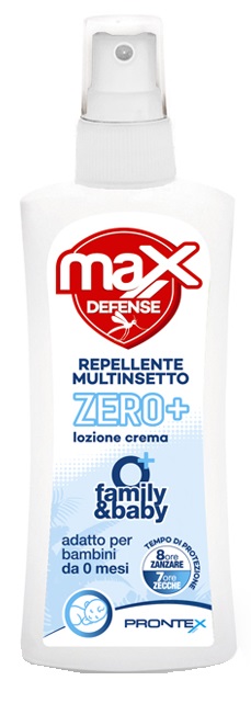 PRONTEX MAX DEFENSE ZERO+ REPELLENTE MULTINSETTO 75 ML - Antica Farmacia Ferrari