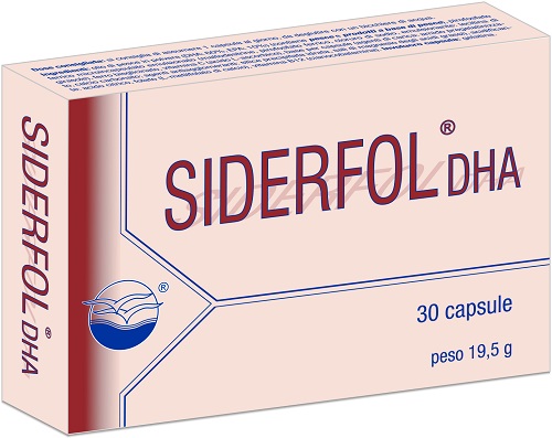 SIDERFOL DHA 30 CAPSULE - Antica Farmacia Ferrari