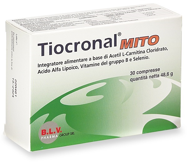 TIOCRONAL MITO 30 COMPRESSE - Antica Farmacia Ferrari