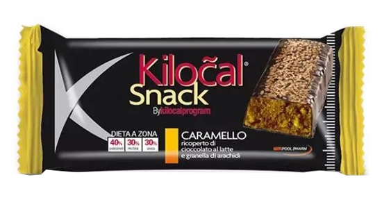 KILOCAL BARRETTA SNACK CARAMELLO 33 G - Antica Farmacia Ferrari