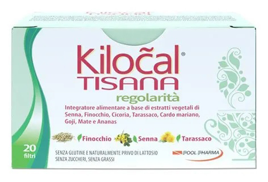 KILOCAL TISANA REGOLARITA' 20 FILTRI - Antica Farmacia Ferrari