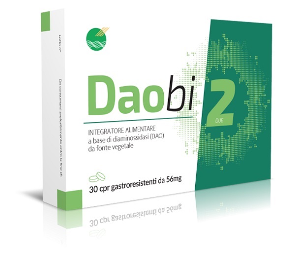 DAOBI 2 30 COMPRESSE GASTRORESISTENTI DA 56 MG SENZA GLUTINE - Antica Farmacia Ferrari