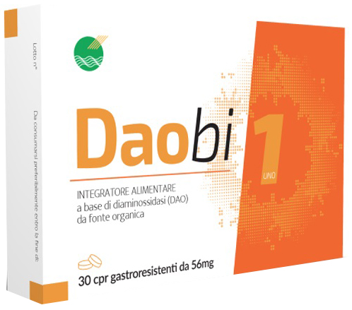 DAOBI 1 30 COMPRESSE GASTRORESISTENTI DA 56 MG - Antica Farmacia Ferrari