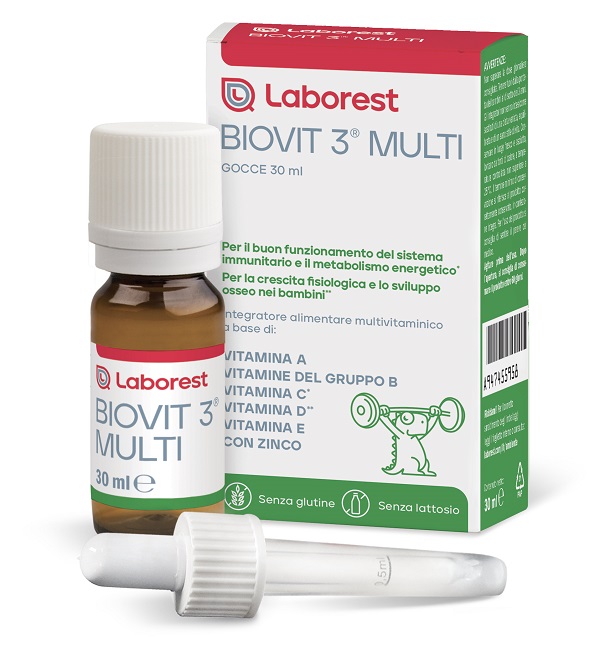 BIOVIT 3 MULTI GOCCE 30 ML - Antica Farmacia Ferrari