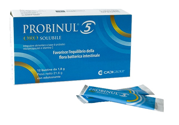 PROBINUL 5 OROSOLUBILE 12STICKPACK - Antica Farmacia Ferrari