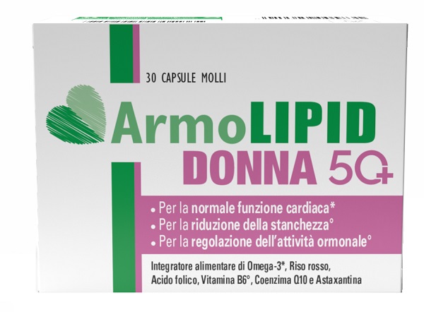 ARMOLIPID DONNA 50+ 30 CAPSULE MOLLI - Antica Farmacia Ferrari