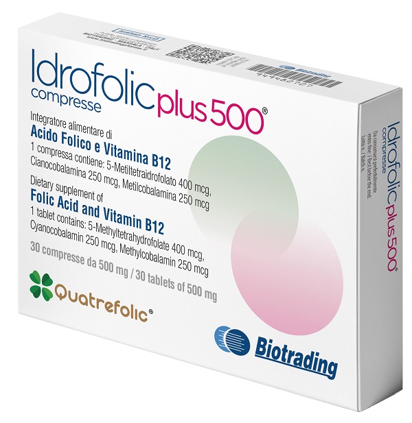 IDROFOLIC PLUS 500 30 COMPRESSE - Antica Farmacia Ferrari