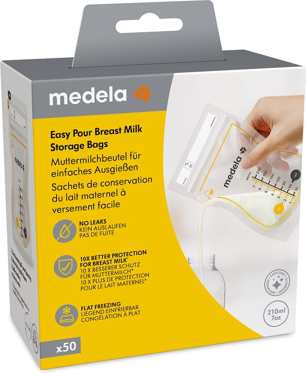 EASY POUR SACCA CONSERVAZIONE LATTE MATERNO 50 PEZZI - Antica Farmacia Ferrari
