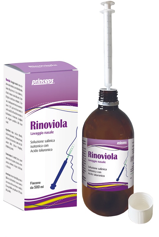 RINOVIOLA LAVAGGI NASALI 500 ML - Antica Farmacia Ferrari