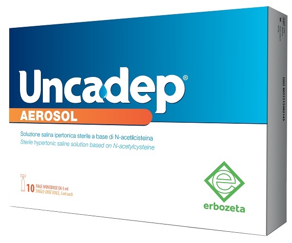 UNCADEP AEROSOL 10 FIALE MONODOSE DA 5 ML - Antica Farmacia Ferrari