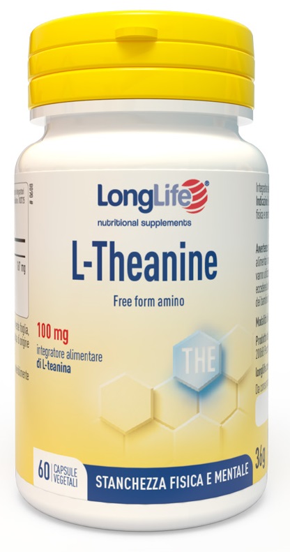 LONGLIFE L-THEANINE 60 CAPSULE VEGETALI DA 600 MG - Antica Farmacia Ferrari