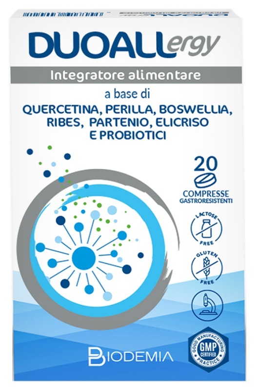 DUOALLERGY 20 COMPRESSE GASTRORESISTENTI - Antica Farmacia Ferrari