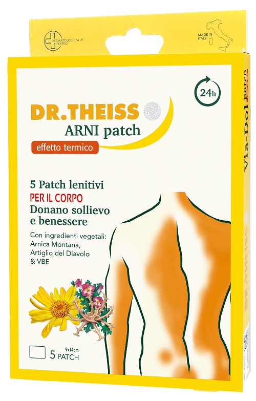 THEISS ARNI PATCH EFFETTO TERMICO 5 PEZZI - Antica Farmacia Ferrari