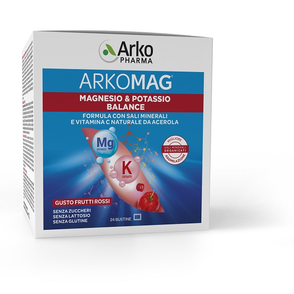 ARKOMAG MAGNESIO & POTASSIO BALANCE 24 BUSTINE - Antica Farmacia Ferrari