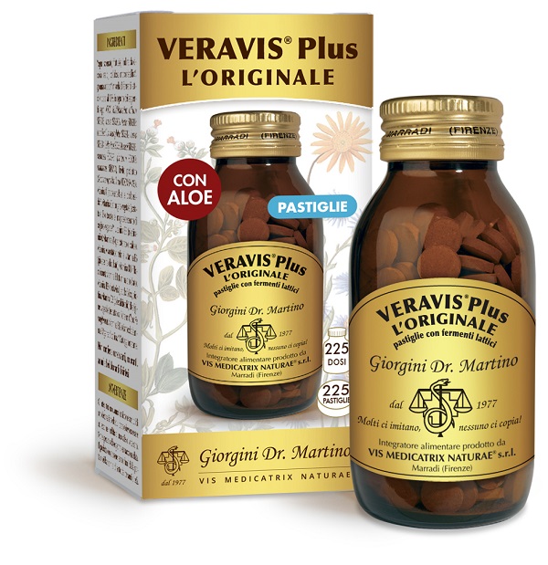 VERAVIS PLUS L'ORIGINALE PASTIGLIE CON FERMENTI LATTICI 90 G - Antica Farmacia Ferrari