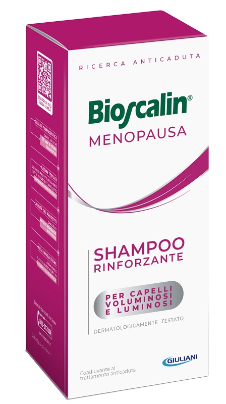 BIOSCALIN MENOPAUSA SHAMPOO RINFORZANTE 200 ML - Antica Farmacia Ferrari