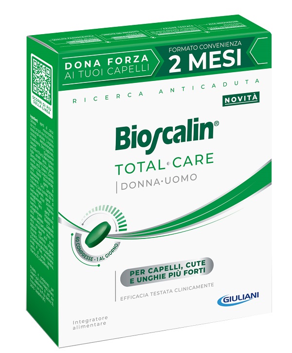 BIOSCALIN TOTAL CARE 60 COMPRESSE - Antica Farmacia Ferrari