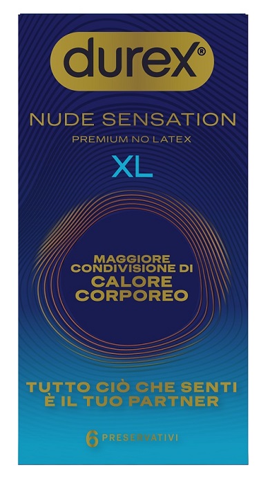 PRESERVATIVO DUREX NUDE SENSATION XL 6 PEZZI - Antica Farmacia Ferrari