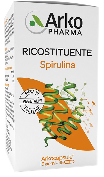 ARKOCPS SPIRULINA 45 CAPSULE - Antica Farmacia Ferrari