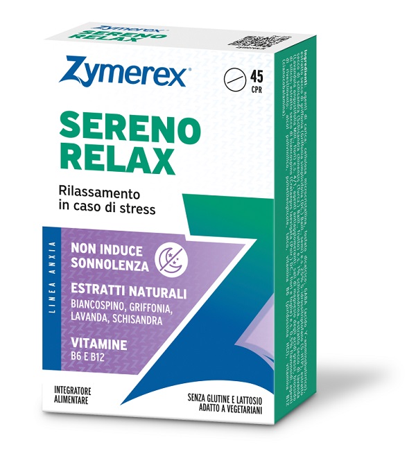 ZYMEREX SERENO RELAX 45 COMPRESSE SENZA GLUTINE SENZA LATTOSIO - Antica Farmacia Ferrari