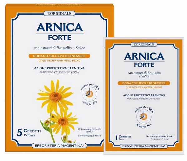 ARNICA FORTE CEROTTO 5 PEZZI - Antica Farmacia Ferrari