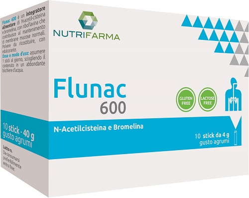 FLUNAC 600 10 STICK - Antica Farmacia Ferrari