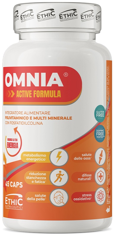ETHICSPORT OMNIA ACTIVE FORMULA 45 CAPSULE 1100 MG - Antica Farmacia Ferrari