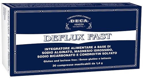 DEFLUX FAST 30 COMPRESSE MASTICABILI - Antica Farmacia Ferrari