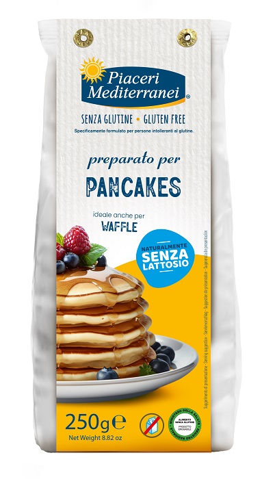 PIACERI MEDITERRANEI PREPARATO PANCAKES 250 G - Antica Farmacia Ferrari
