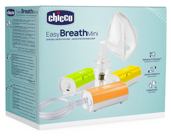 AEROSOL MICROPISTONE MINI EASY BREATH CHICCO - Antica Farmacia Ferrari