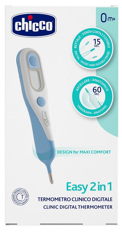 TERMOMETRO DIGITALE EASY 2IN1 CHICCO - Antica Farmacia Ferrari