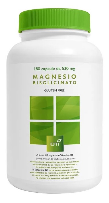 MAGNESIO BISGLICINATO 180 CAPSULE DA 530 MG - Antica Farmacia Ferrari