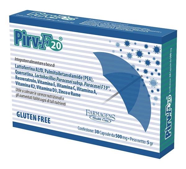 PIRV F20 30 CAPSULE 500 MG - Antica Farmacia Ferrari