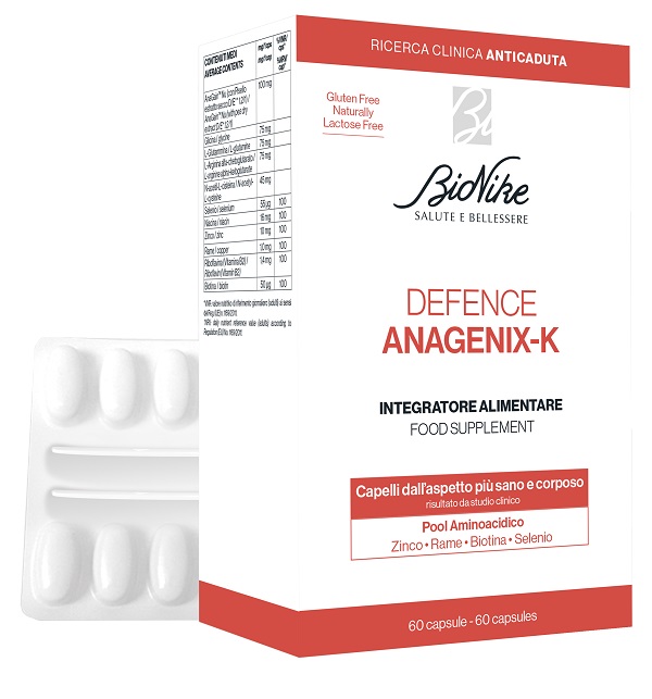 DEFENCE ANAGENIX K INTEGRATORE ALIMENTARE 60 CAPSULE - Antica Farmacia Ferrari
