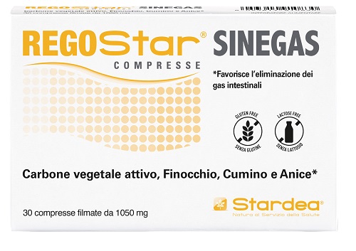 REGOSTAR SINEGAS 30 COMPRESSE FILMATE - Antica Farmacia Ferrari