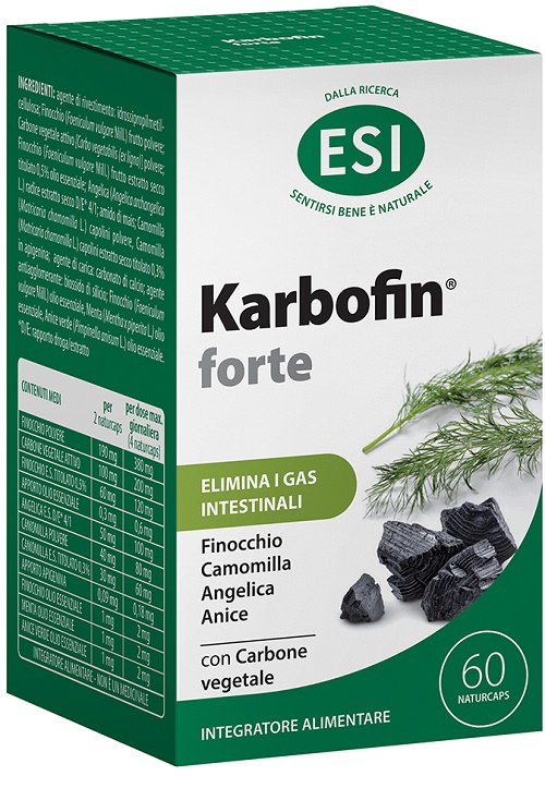 ESI KARBOFIN FORTE 60 NATURCAPS - Antica Farmacia Ferrari