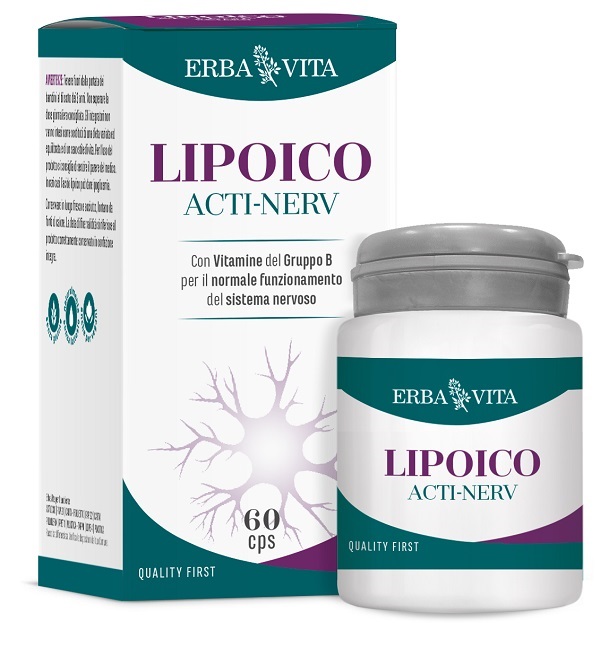 LIPOICO ACTI NERV 60 CAPSULE - Antica Farmacia Ferrari
